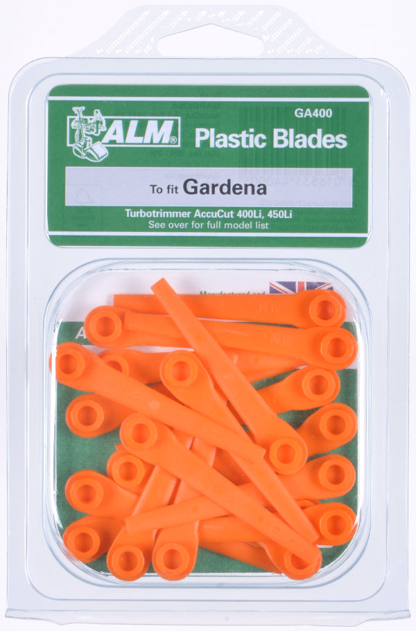 Plastic Blades for Gardena Trimmer - Click Image to Close